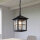 Lampe dextérieur suspendue Lanterne HAROLD IP43 Noir