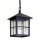 Lampe dextérieur suspendue Lanterne HAROLD IP43 Noir