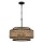 Suspension corde métal D : 50,8 cm H : max. 233,3 cm Boho