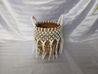 Corbeille tressée Ø 30 cm H : 33 cm petite...
