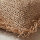 Coussin décoratif avec franges dalgues marines L : 40 cm pièce unique travail manuel