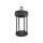 Lampe de table LED à accu aluminium dimmable IP44 2 W noir