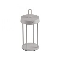 Lampe de table LED rechargeable Aluminium dimmable IP44 2...