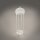 Lampe de table LED rechargeable métal dimmable IP44 2700 K blanc