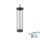 Lampe de table LED rechargeable métal dimmable IP44 2 W noir