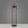 Lampe de table LED rechargeable métal dimmable IP44 2 W noir