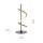 Lampe de table LED métal 3000 K 2100 lm noir laiton
