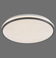 Plafonnier LED Ciel de nuit noir 3000 K intensité...