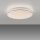 Lampe de plafonnier LED Ciel de nuit Argent Ø38 cm 20 W dimmable