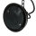 Lampe à suspendre noire IP43 Rustique Verre déglise