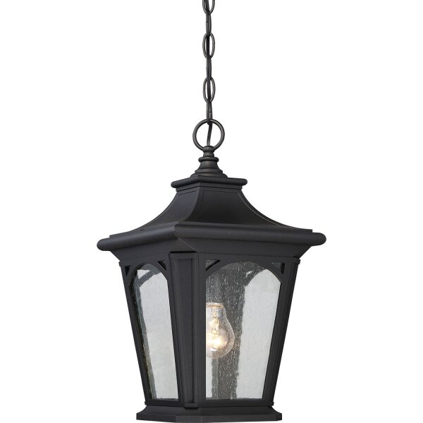 Lampe à suspendre noire IP44 extérieur Rustique IP44 MARY