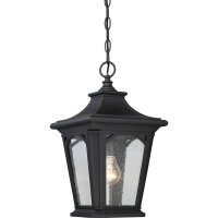 Lampe à suspendre noire IP44 extérieur...