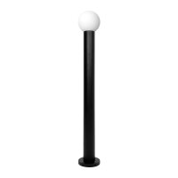 Stehlampe E14 124 cm Schwarz Weiß Messing Glas...