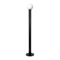 Stehlampe Wohnzimmer 173 cm Schwarz Weiß E27...