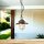Außenlampe Messing massiv Glas rund Ø 23 cm IP54 E27