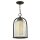 Lampe &agrave; suspendre verre de pluie aluminium ext&eacute;rieur PIPER