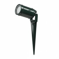 Stehlampe außen Echt-Messing GU10 IP64 27 cm hoch...