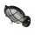 Kellerlampe Messing Glas IP64 Schwarz E27 rund Maritim