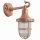 Au&szlig;enlampe Wand Messing Glas 25 cm hoch IP64 in Kupfer