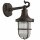 Au&szlig;enleuchte Wand Glas Echt-Messing E27 IP64 H: 25 cm