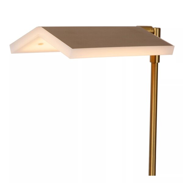 LED Stehlampe flexibel Gold 2700-4000 K 134 cm dimmbar