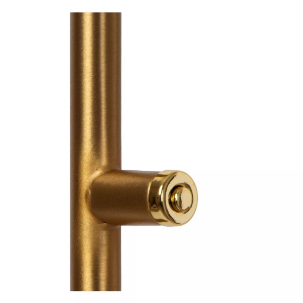 LED Stehlampe flexibel Gold 2700-4000 K 134 cm dimmbar