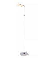 LED Stehlampe flexibel Chrom 2700-4000 K 134 cm dimmbar