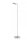 LED Stehlampe flexibel Chrom 2700-4000 K 134 cm dimmbar