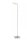 LED Stehlampe flexibel Chrom 2700-4000 K 134 cm dimmbar