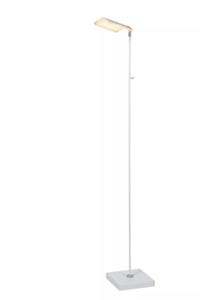 LED Stehlampe Weiß flexibel 2700-4000 K 134 cm dimmbar