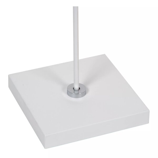 LED Stehlampe Weiß flexibel 2700-4000 K 134 cm dimmbar