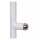 LED Stehlampe Weiß flexibel 2700-4000 K 134 cm dimmbar