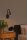 Wandlampe Metall Schwarz Gold Schalter USB verstellbar