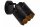 Wandstrahler Metall Schwarz Gold E14 L:12 cm Modern