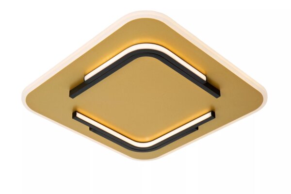 LED Deckenleuchte Gold Schwarz Modern L:40,5 cm 2700 K
