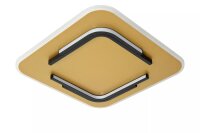 LED Deckenleuchte Gold Schwarz Modern L:40,5 cm 2700 K