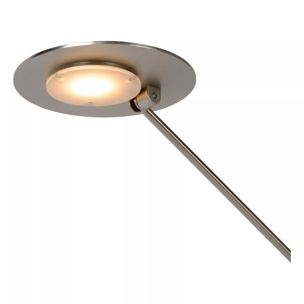 LED Schreibtischlampe Metall in Chrom 50 cm beweglich