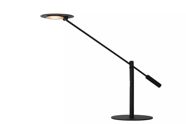 LED Schreibtischlampe Metall Schwarz 50 cm beweglich