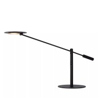 LED Schreibtischlampe Metall Schwarz 50 cm beweglich