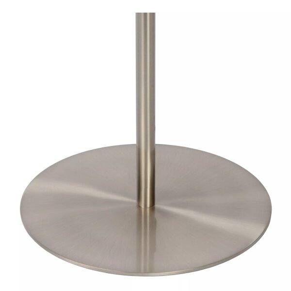 LED Stehlampe Metall 140 cm 3000 K flexibel in Chrom