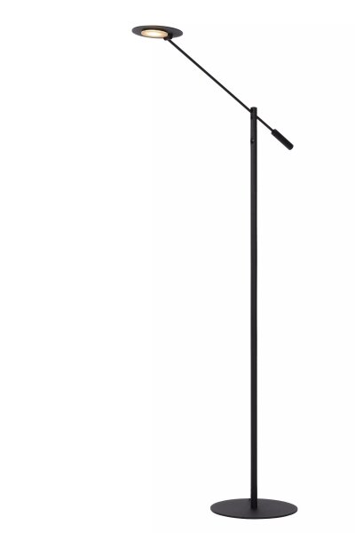 LED Stehlampe Metall 140 cm 3000 K 9 W flexibel Schwarz