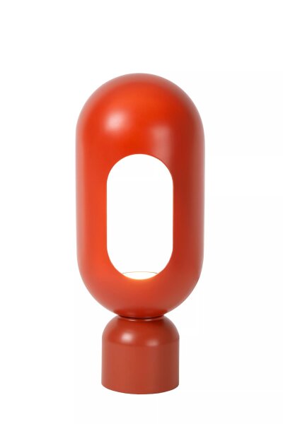 Dekorative Tischlampe Modern 30 cm klein E27 Terrakotta