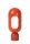 Dekorative Tischlampe Modern 30 cm klein E27 Terrakotta