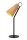 Tischlampe Rattan Metall Schwarz 51,5 cm E14 gemütlich