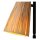 Tischlampe Rattan Metall Schwarz 51,5 cm E14 gemütlich