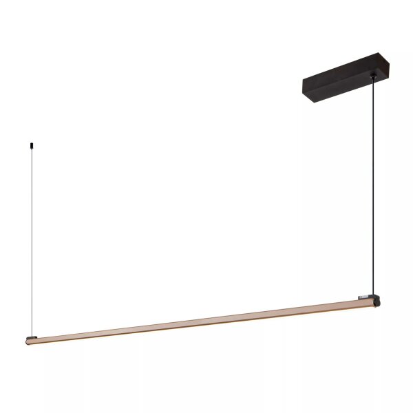 LED Hängelampe Kaffeebraun dimmbar 150 cm 2700-4000 K