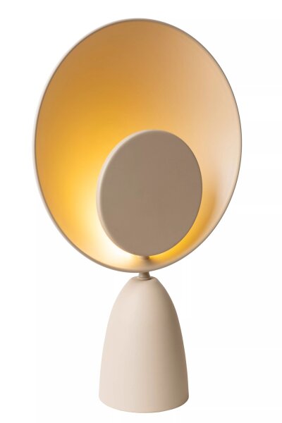 LED Tischlampe Stahl Taupe 40 cm 2100 K indirekt
