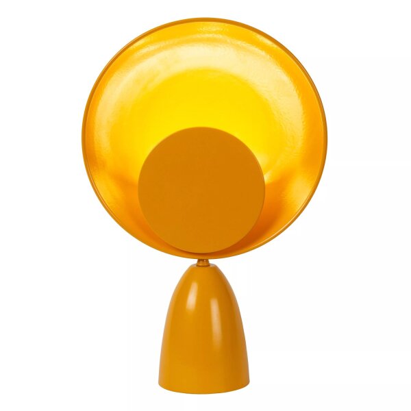 LED Tischlampe Metall Ockergelb 40 cm 2100 K indirekt
