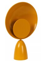 LED Tischlampe Metall Ockergelb 40 cm 2100 K indirekt