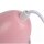 Verstellbare Tischlampe Metall Weiß Rosa E14 20,5 cm